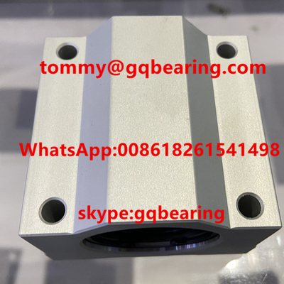 SC30UU অ্যালুমিনিয়াম স্লাইড ড্রোর 30mm স্ট্যাটিক লোডিং রেটিং 2740 N সঙ্গে লিনিয়ার বল বিয়ারিং