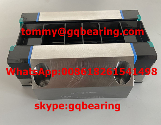 ফ্ল্যাঞ্জ টাইপ কার্বন ইস্পাত রৈখিক গতি R18514322X গাইডওয়ে রোলার রানার ব্লক