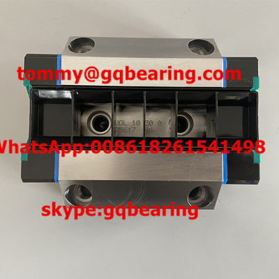 R18514322X ফ্ল্যাঞ্জ টাইপ রোলার রানার ব্লক কার্বন ইস্পাত লিনিয়ার মোশন গাইডওয়ে