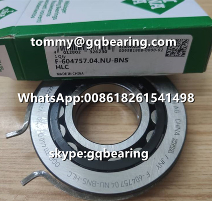 নাইলন কেজ সিলিন্ডারিকাল রোলার লেয়ারিং VW AG INA F-60475704.এনইউ - বিএনএস - স্ন্যাপ রিং সহ এইচএলসি