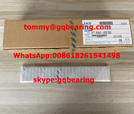 আইকেও FT5043-250 B2 ফ্ল্যাট রোলার কেজ লেয়ারিং 5mm রোলার ব্যাসার্ধ 250mm কেজ দৈর্ঘ্য